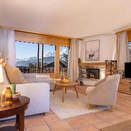 - Fabulous 2-bedroomed Flat Apartmán Crans-Montana